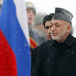 Karzai en Moscú