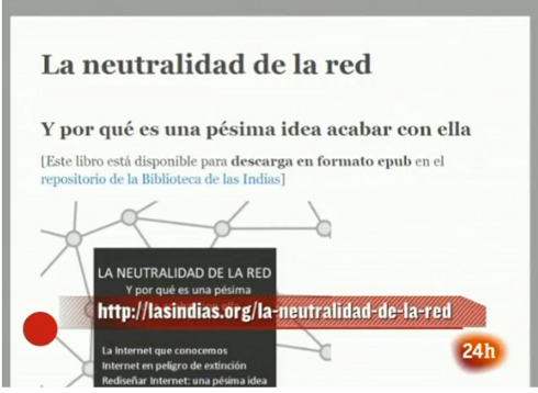 La neutralidad de la Red, en La 2