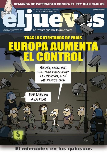 El Jueves, sociedad de control