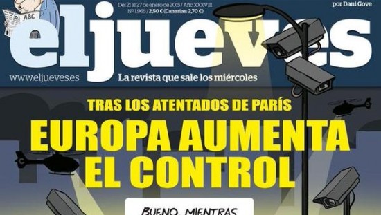 El Jueves, sociedad de control (detalle)