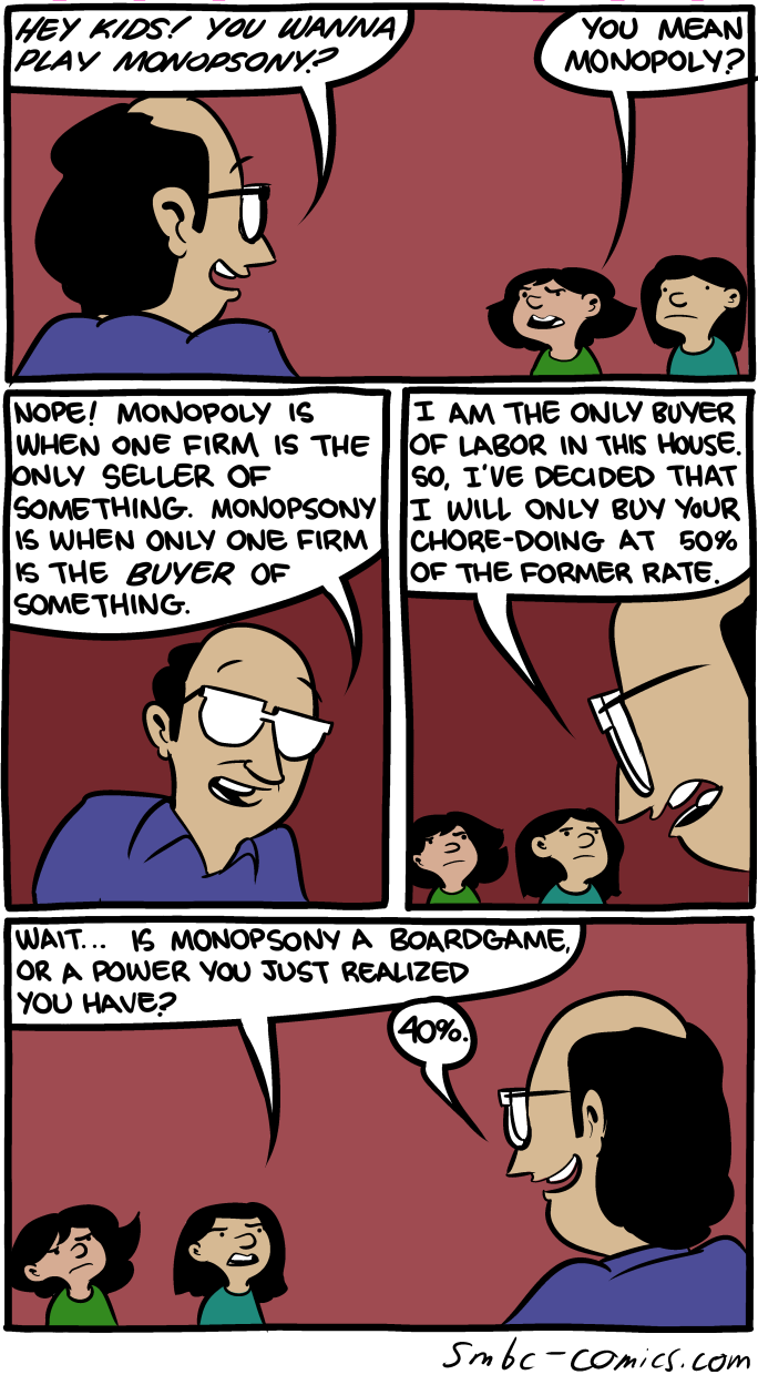 Monopsonio, por SMBC