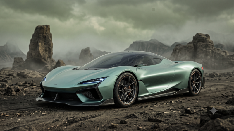 Super futuristic car