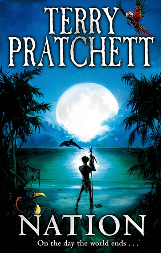 Portada de Nation, de Terry Pratchett